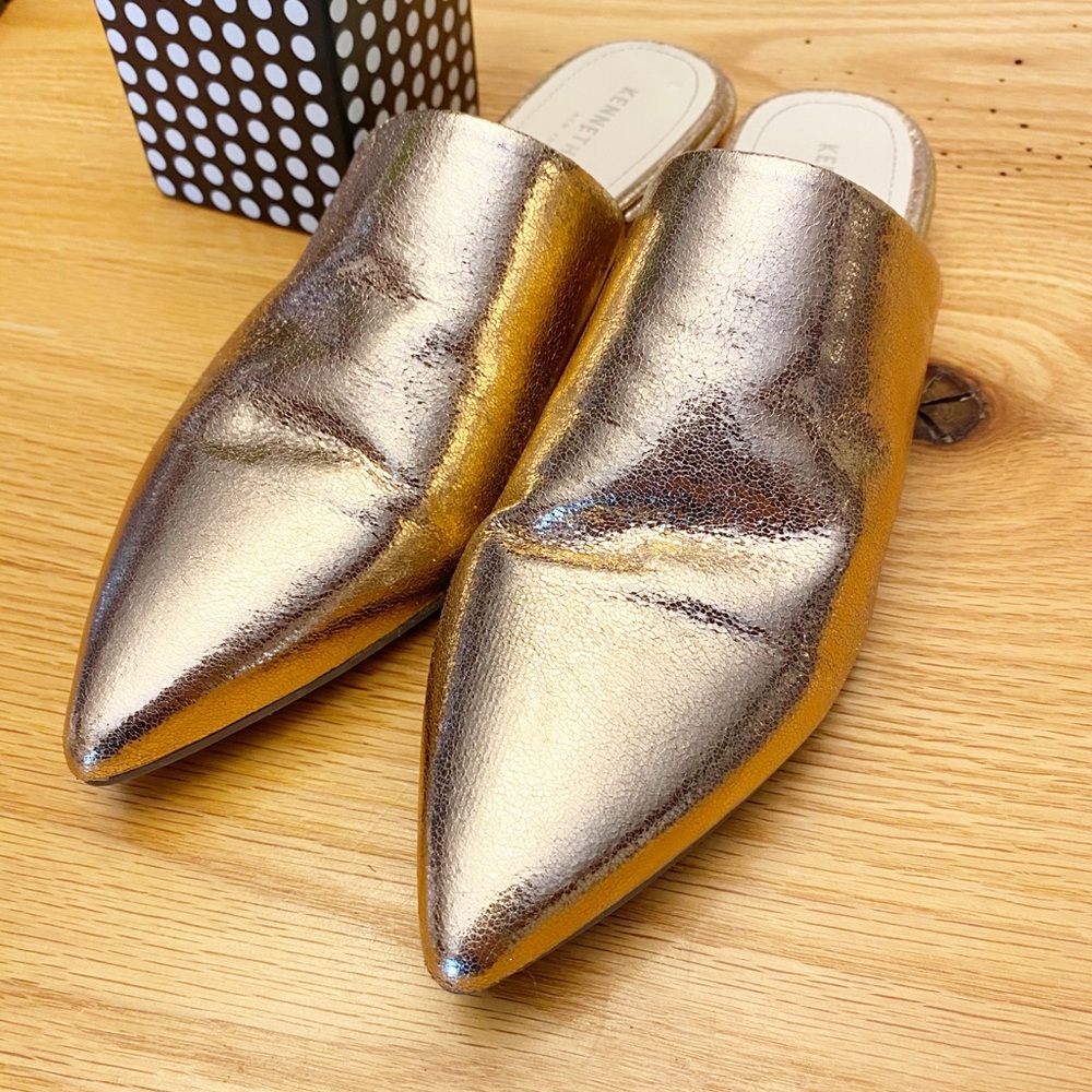 Kenneth Cole New York Alina Mules, rose gold